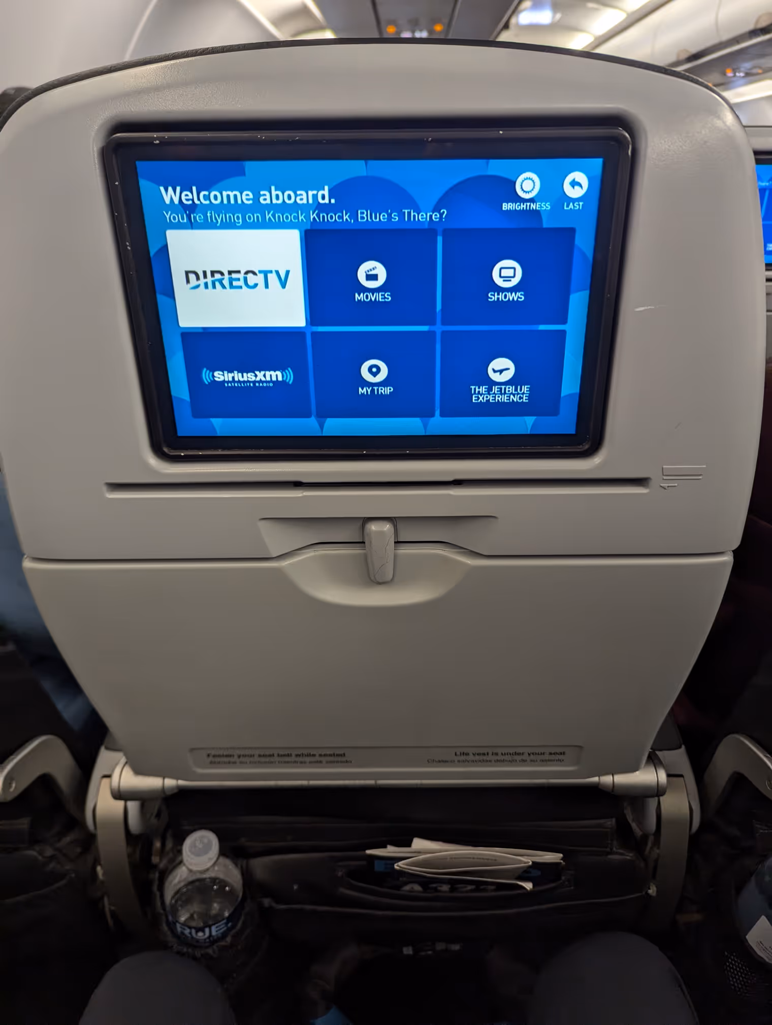 Posto a sedere JetBlue.