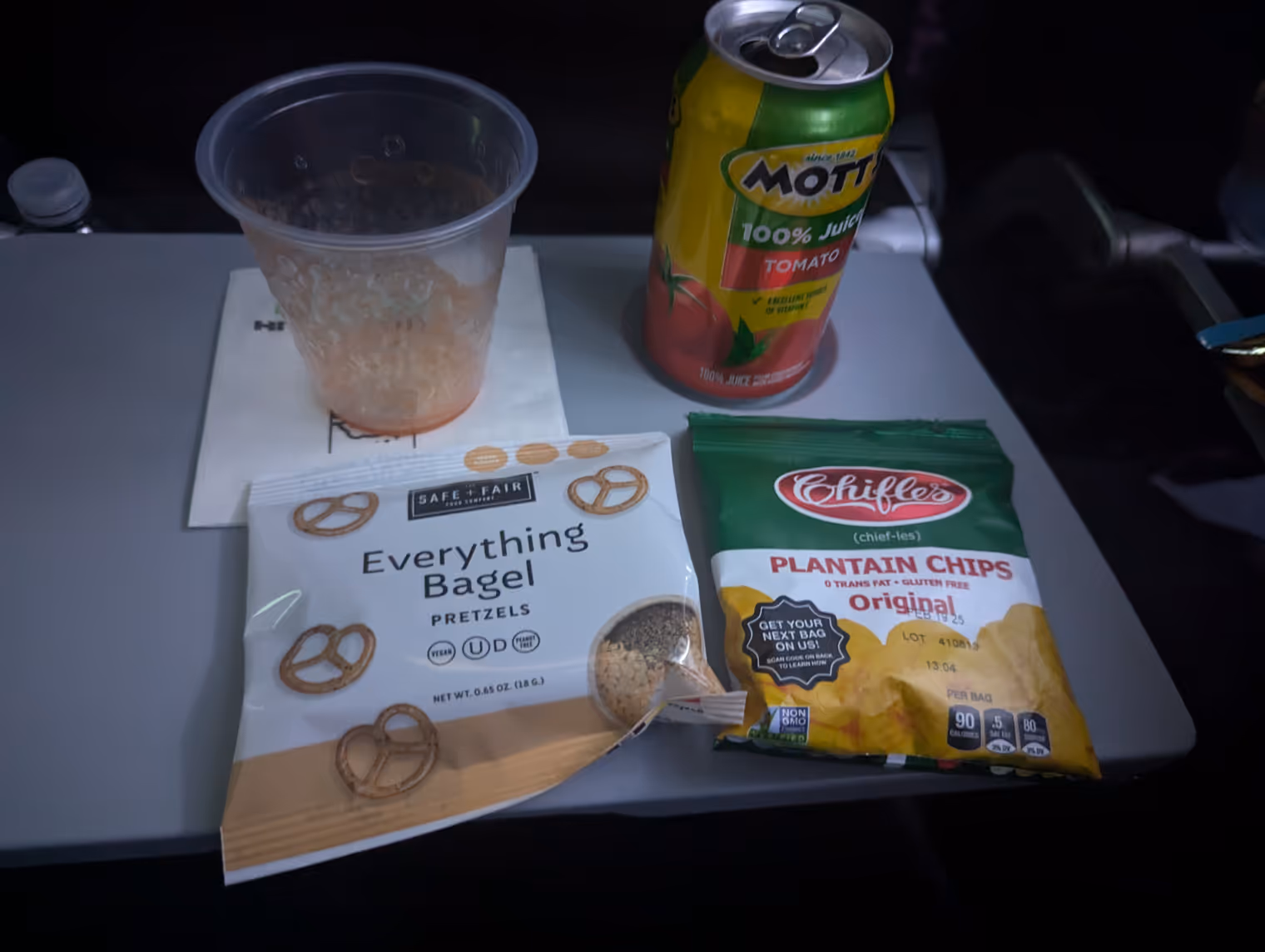 Snack JetBlue.
