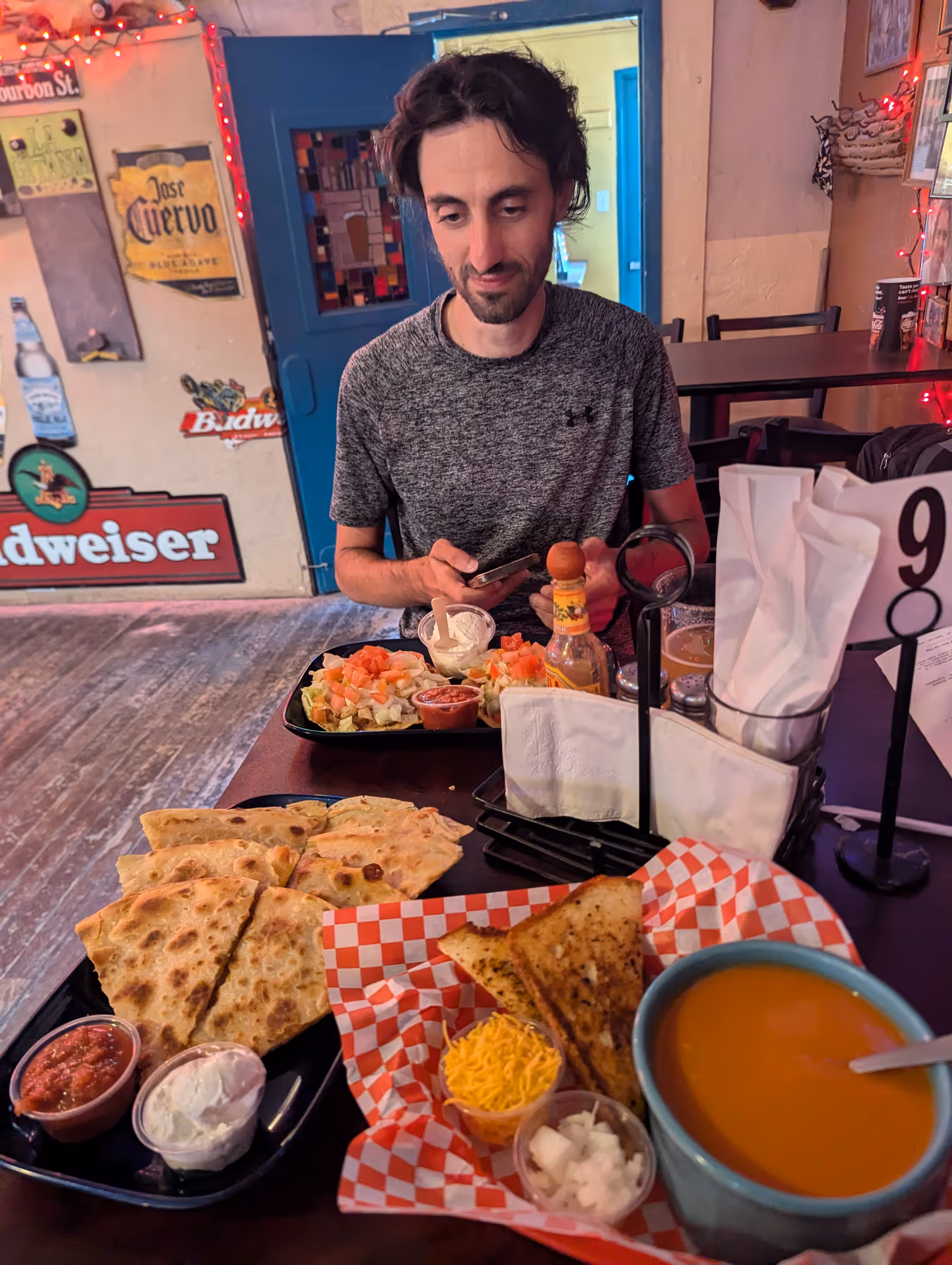 Pranzo messicano.