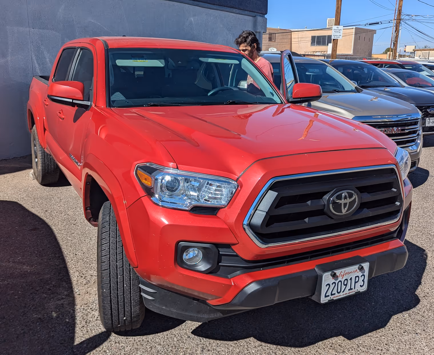 Pick-up truck Toyota.